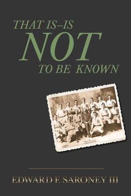 That Is-Is Not to Be Known B0DLLVNGXK Book Cover