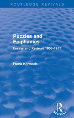 Puzzles and Epiphanies (Routledge Revivals): Es... 1138841463 Book Cover