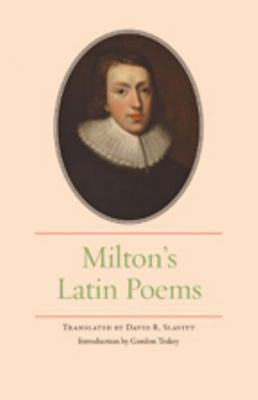 Milton's Latin Poems 1421400790 Book Cover