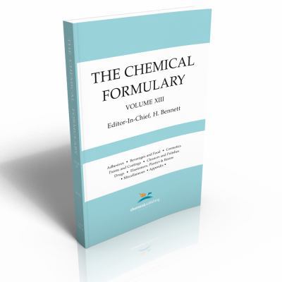 The Chemical Formulary, Volume 13 0820600679 Book Cover