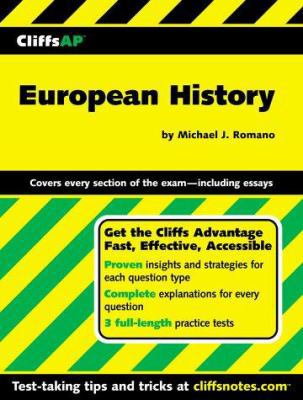 Cliffsap European History 0764586874 Book Cover