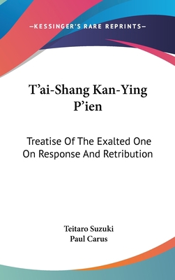 T'ai-Shang Kan-Ying P'ien: Treatise Of The Exal... 054821462X Book Cover