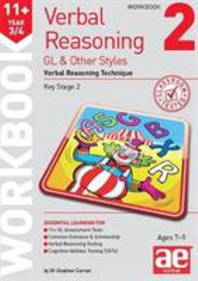 11+ Verbal Reasoning Year 3/4 GL & Other Styles... 1910106089 Book Cover