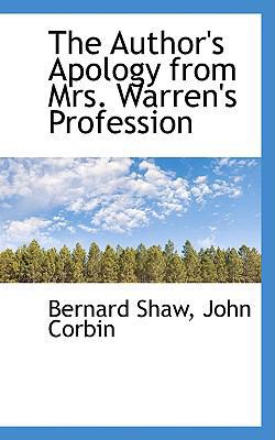 The Author's Apology from Mrs. Warren's Profession 0559469438 Book Cover