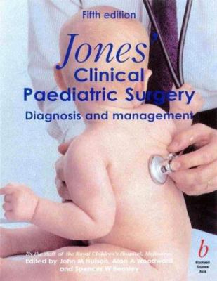 Jones Clinical Paediatric Surgery: Diagnosis & ... 0867930128 Book Cover
