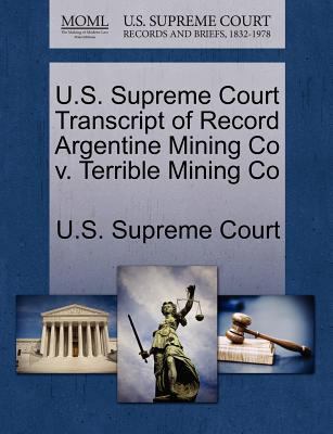 U.S. Supreme Court Transcript of Record Argenti... 1244952508 Book Cover
