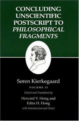 Concluding Unscientific Postscript to Philosoph... 0691073953 Book Cover