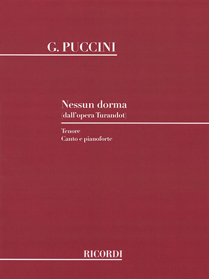 Nessun Dorma (from Turandot): Voice and Piano 1480304859 Book Cover