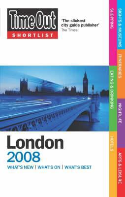 Time Out 2008 Shortlist London 1846700256 Book Cover