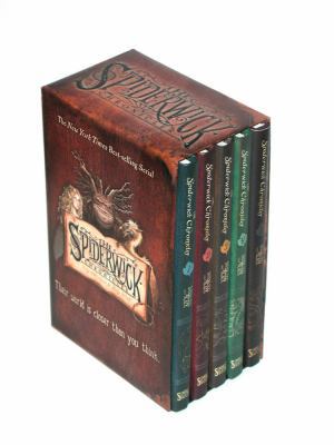 The Spiderwick Chronicles (Boxed Set): The Fiel... 0689040342 Book Cover