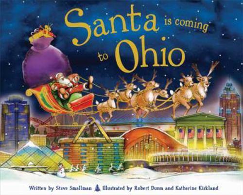 Santa Is Coming to Ohio 1402275544 Book Cover