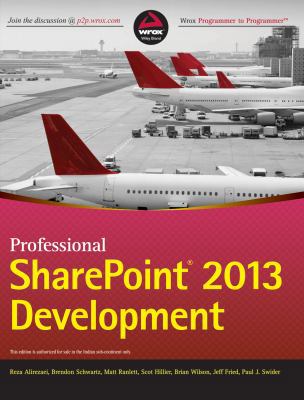 Professional Sharepoint 2013 Development 8126541679 Book Cover