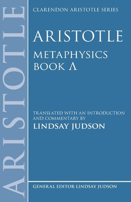 Aristotle, Metaphysics Lambda 0198833113 Book Cover