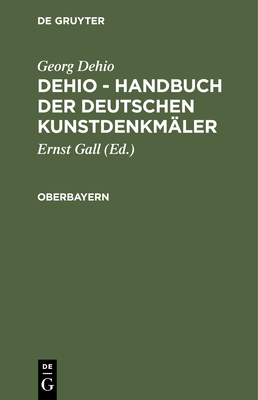 Oberbayern [German] 3112309251 Book Cover