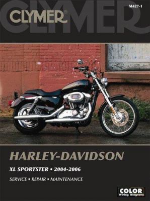 Harley Davidson XL Sportster 2004-2006 (Clymer ... 0892879890 Book Cover