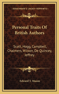 Personal Traits of British Authors: Scott, Hogg... 116364207X Book Cover