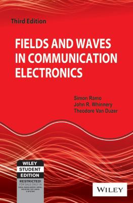 Fields And Waves In Communication Electronics, ... 8126515252 Book Cover