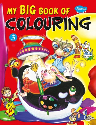 My Big Book of Colouring-3 8131005860 Book Cover