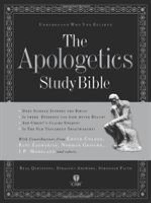 Apologetics Study Bible-HCSB 1586400274 Book Cover