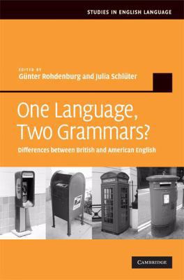 One Language, Two Grammars?: Differences Betwee... 0521872197 Book Cover