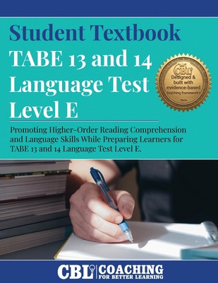 Student Textbook: TABE 13 and 14 Language Test ... B0HH1P2MSV Book Cover