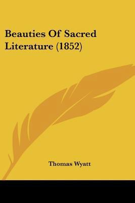 Beauties Of Sacred Literature (1852) 1104621746 Book Cover