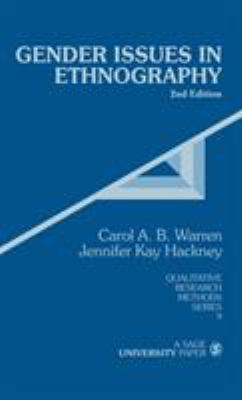Gender Issues in Ethnography 0761917160 Book Cover
