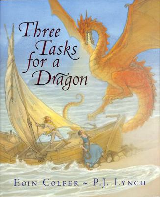 Walker Books Ltd Three Tasks for a Dragon. 1529505828 Book Cover