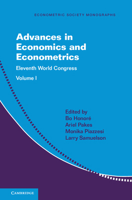 Advances in Economics and Econometrics 1316510522 Book Cover