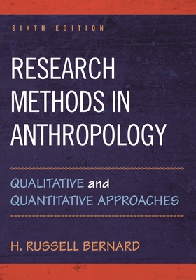Research Methods in Anthropology: Qualitative a... 1442268840 Book Cover