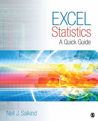 Excel Statistics: A Quick Guide 1412979633 Book Cover
