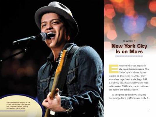 Bruno Mars: Pop Superstar: Pop Superstar 1624032257 Book Cover