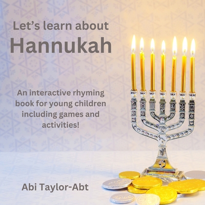 Let's Learn About Hannukah: A rhyming interacti... B0CH2F8PD3 Book Cover