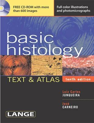 Basic Histology [With CDROM] 0071378294 Book Cover