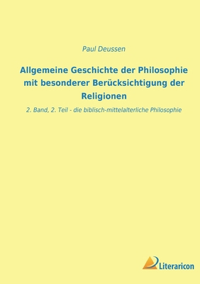 Allgemeine Geschichte der Philosophie mit beson... [German] 3965065858 Book Cover