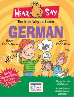 Hear-Say German [With Activity Book] 1591253519 Book Cover