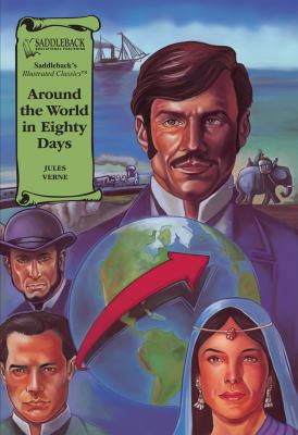 Around the World in Eighty Days (Illus. Classic... 1599058898 Book Cover