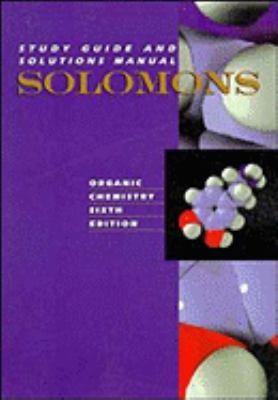 Organic Chemistry, Study Guide 0471121088 Book Cover