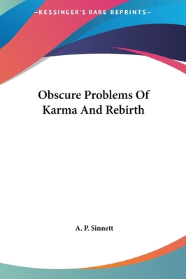 Obscure Problems of Karma and Rebirth 1161563776 Book Cover