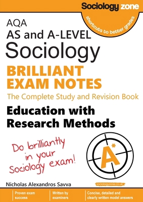 AQA Sociology BRILLIANT EXAM NOTES: Education a... 1906468532 Book Cover