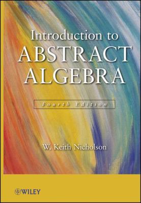Abstract Algebra 4e 1118135350 Book Cover