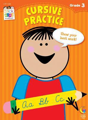 Cursive Practice, Grade 3 1616018097 Book Cover