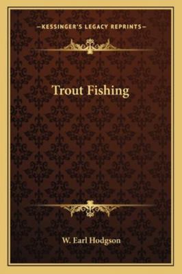 Trout Fishing 1162804734 Book Cover