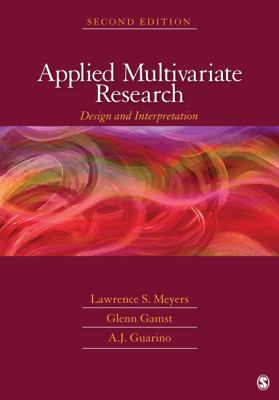 Applied Multivariate Research: Design and Inter... 141298811X Book Cover