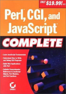 Perl, Cgi, and Javascript Complete 0782127800 Book Cover