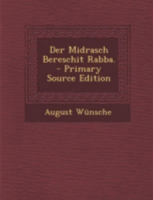 Der Midrasch Bereschit Rabba. [German] 1294815431 Book Cover