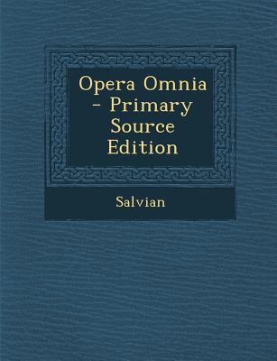 Opera Omnia - Primary Source Edition [Latin] 1293538949 Book Cover