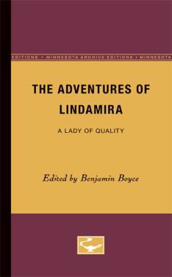 The Adventures of Lindamira: A Lady of Quality 0816657122 Book Cover