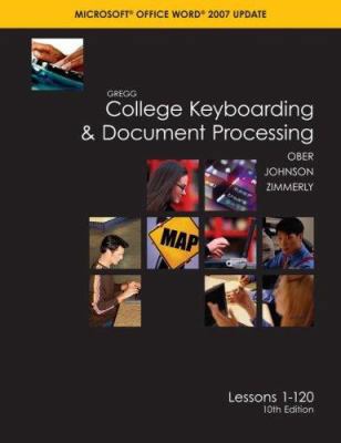 Gregg College Keyboarding & Document Processing... 007337217X Book Cover