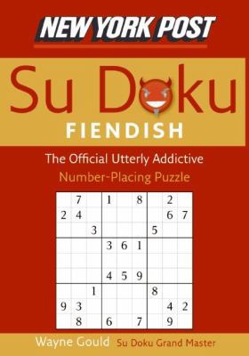 New York Post Fiendish Sudoku: The Official Utt... B0099Q7A6I Book Cover